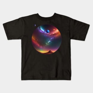 Planets in Space - Cosmic Exploration Design Kids T-Shirt